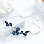 Price and Buy Silver Bracelet with Little Flower Design for Women - Image 3