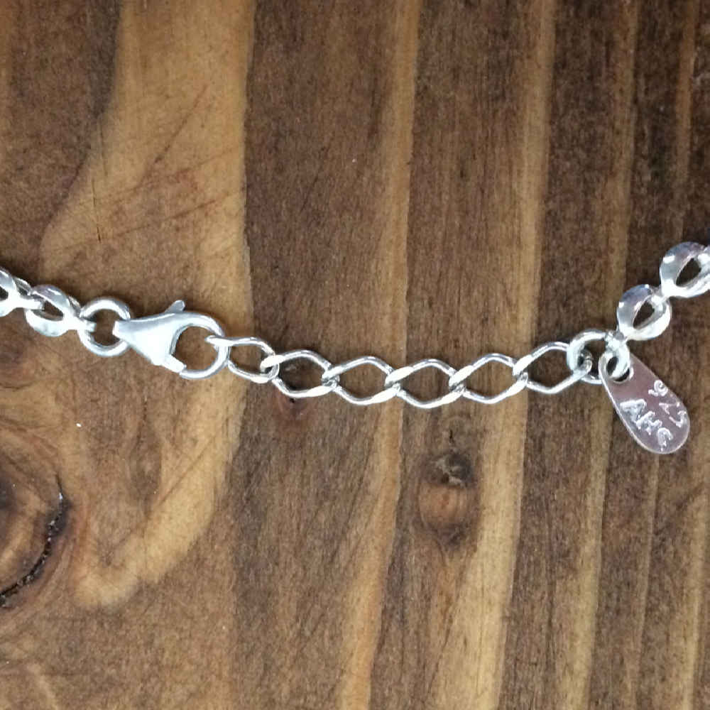 Price and Buy Silver Bracelet with Turquoise Gemstone for Women Hana - Image 3