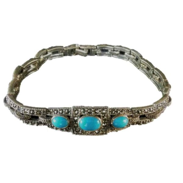 Price and Buy Silver Bracelet with Turquoise Gemstone for Women Hiva_68fddb9e0c39d.jpeg Price and Buy Silver Bracelet with Turquoise Gemstone for Women Hiva