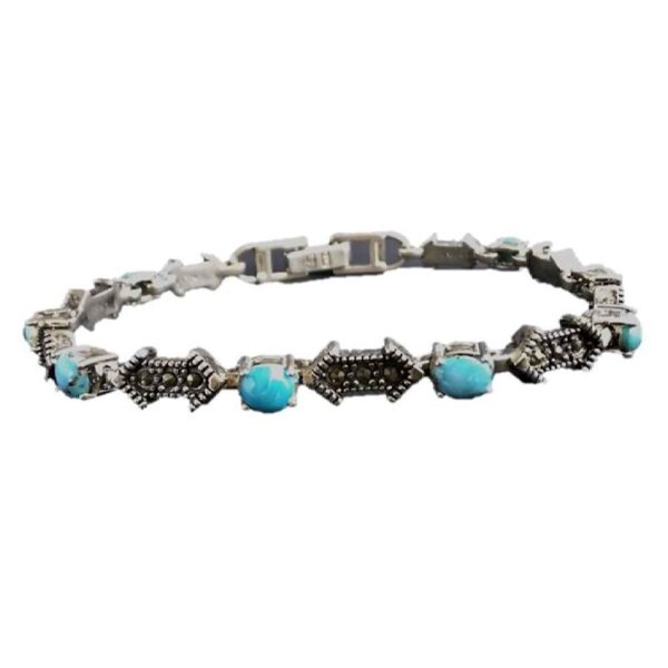 Price and Buy Silver Bracelet with Turquoise Gemstone for Women Ladan_68fddb7c5430b.jpeg Price and Buy Silver Bracelet with Turquoise Gemstone for Women Ladan
