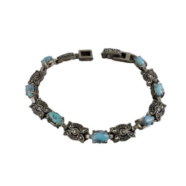 Price and Buy Silver Bracelet with Turquoise Gemstone for Women Vala_68fdda2928145.jpeg Price and Buy Silver Bracelet with Turquoise Gemstone for Women Vala
