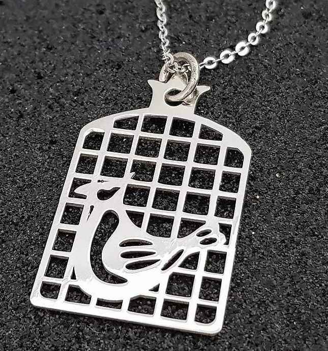 Price and Buy Silver Necklace Minimalist Morghe Amin Design - Image 3