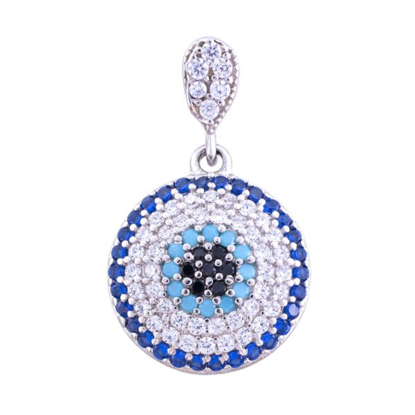 Price and Buy Silver Necklace Pendant with Evil Eye Design for Women_690041bdef62a.jpeg Price and Buy Silver Necklace Pendant with Evil Eye Design for Women