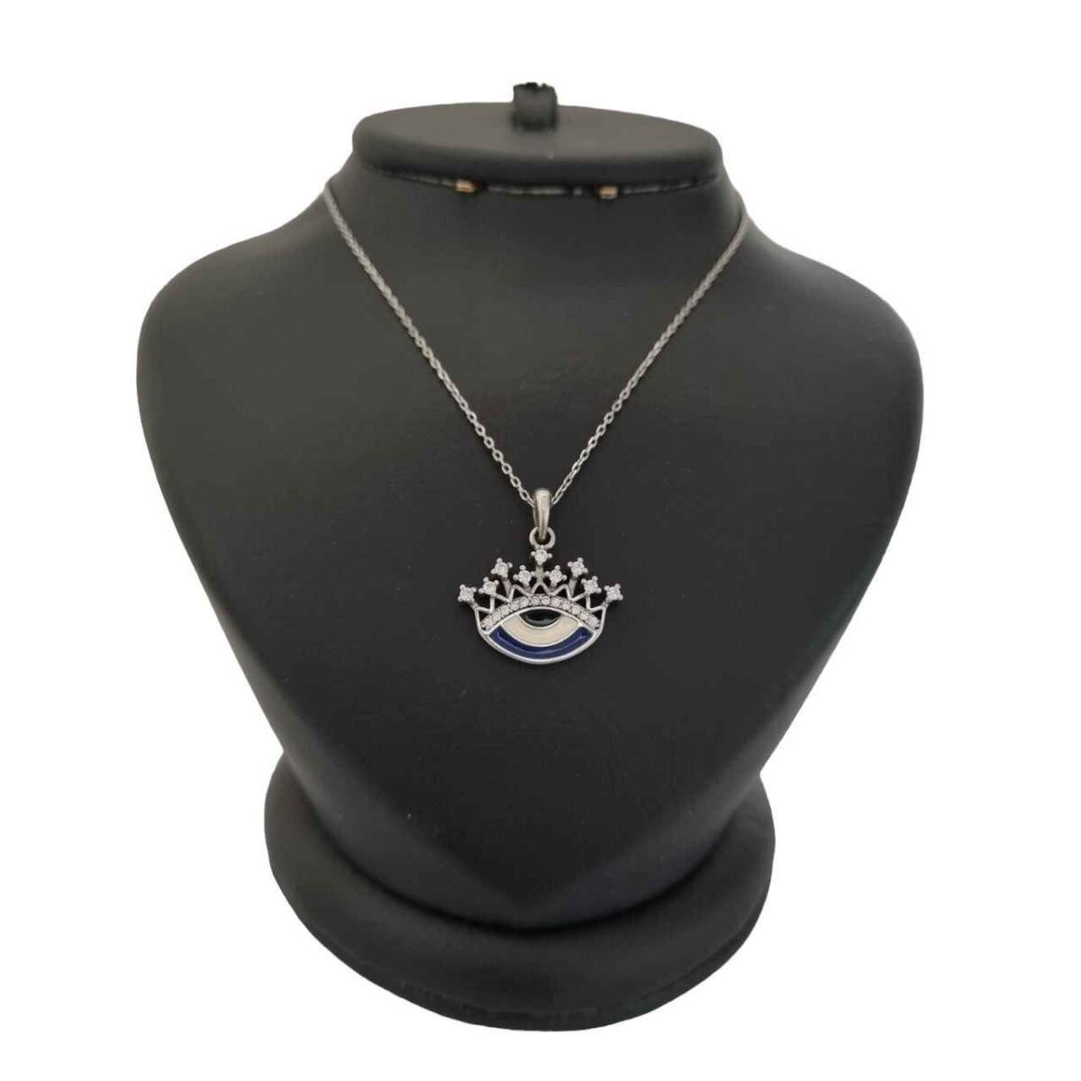 Price and Buy Silver Necklace with Evil Eye Theme Crown