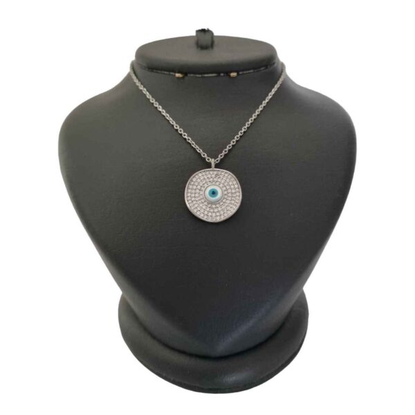 Price and Buy Silver Necklace with Evil Eye Theme Hanieh_68fdf29747f7d.jpeg Price and Buy Silver Necklace with Evil Eye Theme Hanieh
