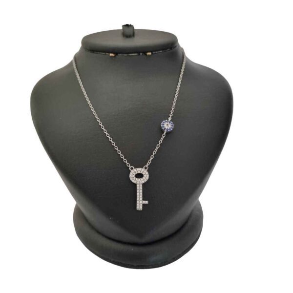 Price and Buy Silver Necklace with Evil Eye Theme Key_68fdf28c500a5.jpeg Price and Buy Silver Necklace with Evil Eye Theme Key