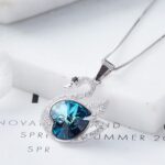 Price and Buy Silver Necklace with Swan Design for Women - Image 5