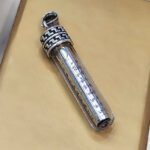 Price and Buy Silver Pendant Necklace – Ayat al-Kursi Inscription with Zamzam Water - Image 4