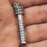 Price and Buy Silver Pendant Necklace – Ayat al-Kursi Inscription with Zamzam Water - Image 5