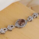 Price and Buy Silver Rhodium Plating Bracelet with Alexandrite Gemstone for Women - Image 4