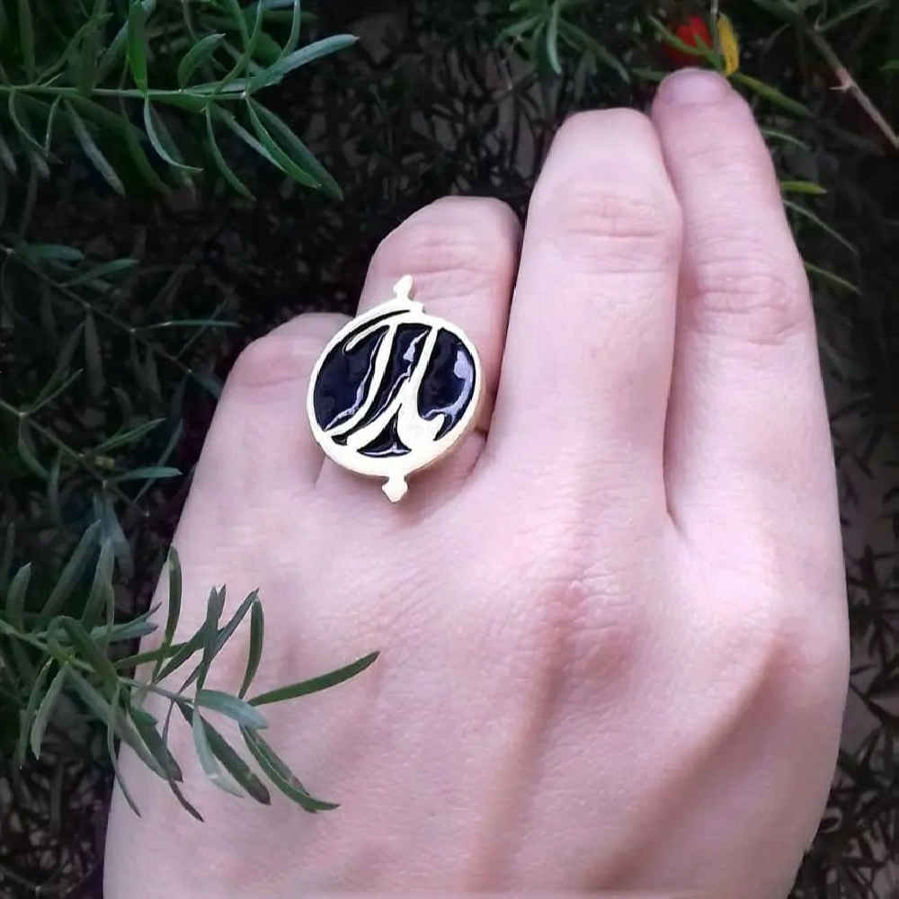Price and Buy Silver Signet Ring for Women with Persian Baran Calligraphy