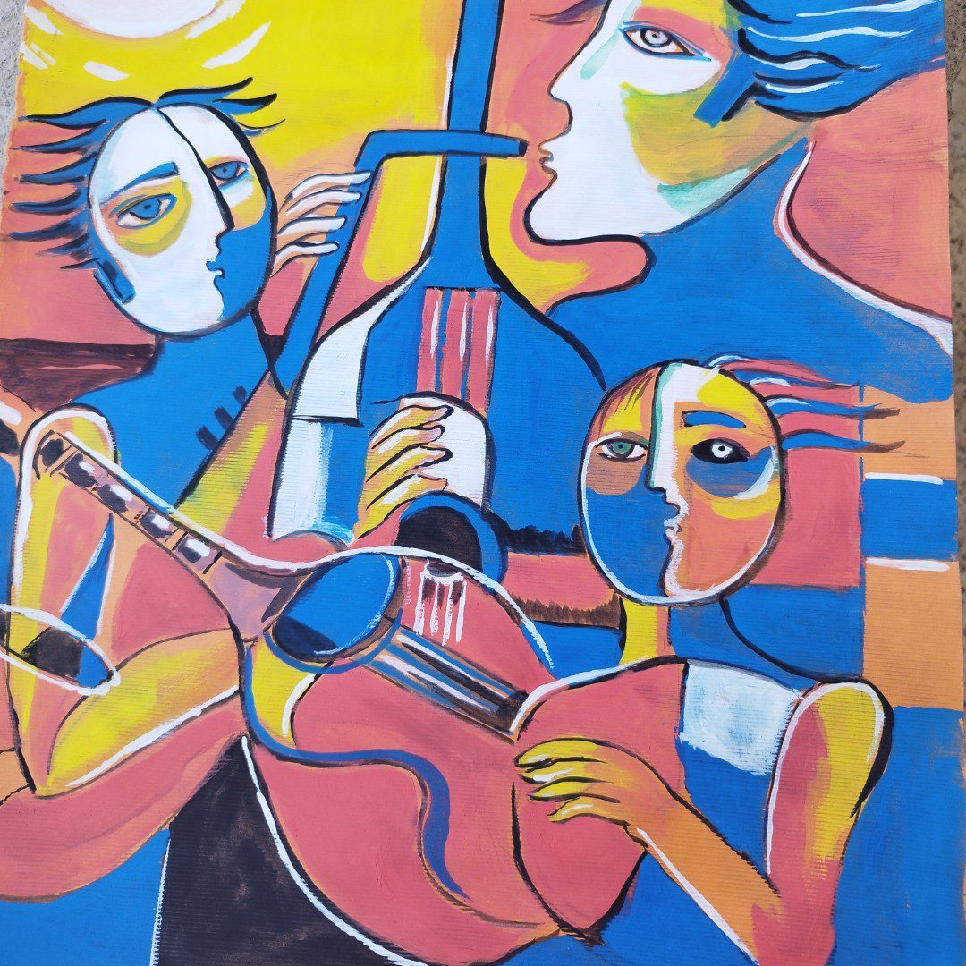 Price and Buy Simple and Elegant Cubist Gouache Artwork – Suitable for Gifting_6903061f420e6.jpeg Price and Buy Simple and Elegant Cubist Gouache Artwork – Suitable for Gifting - Image 1