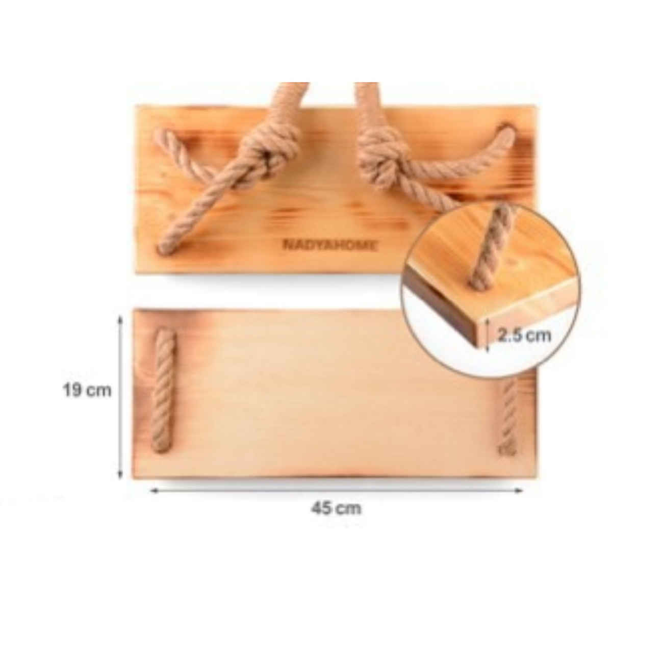 Price and Buy Simple Wooden Seat Swing – Solid Timber & Rope for Kids (Ages 3–12)_6903838482b28.jpeg Price and Buy Simple Wooden Seat Swing – Solid Timber & Rope for Kids (Ages 3–12) - Image 3