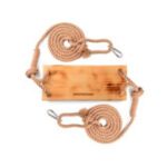 Price and Buy Simple Wooden Seat Swing – Solid Timber & Rope for Kids (Ages 3–12) - Image 4