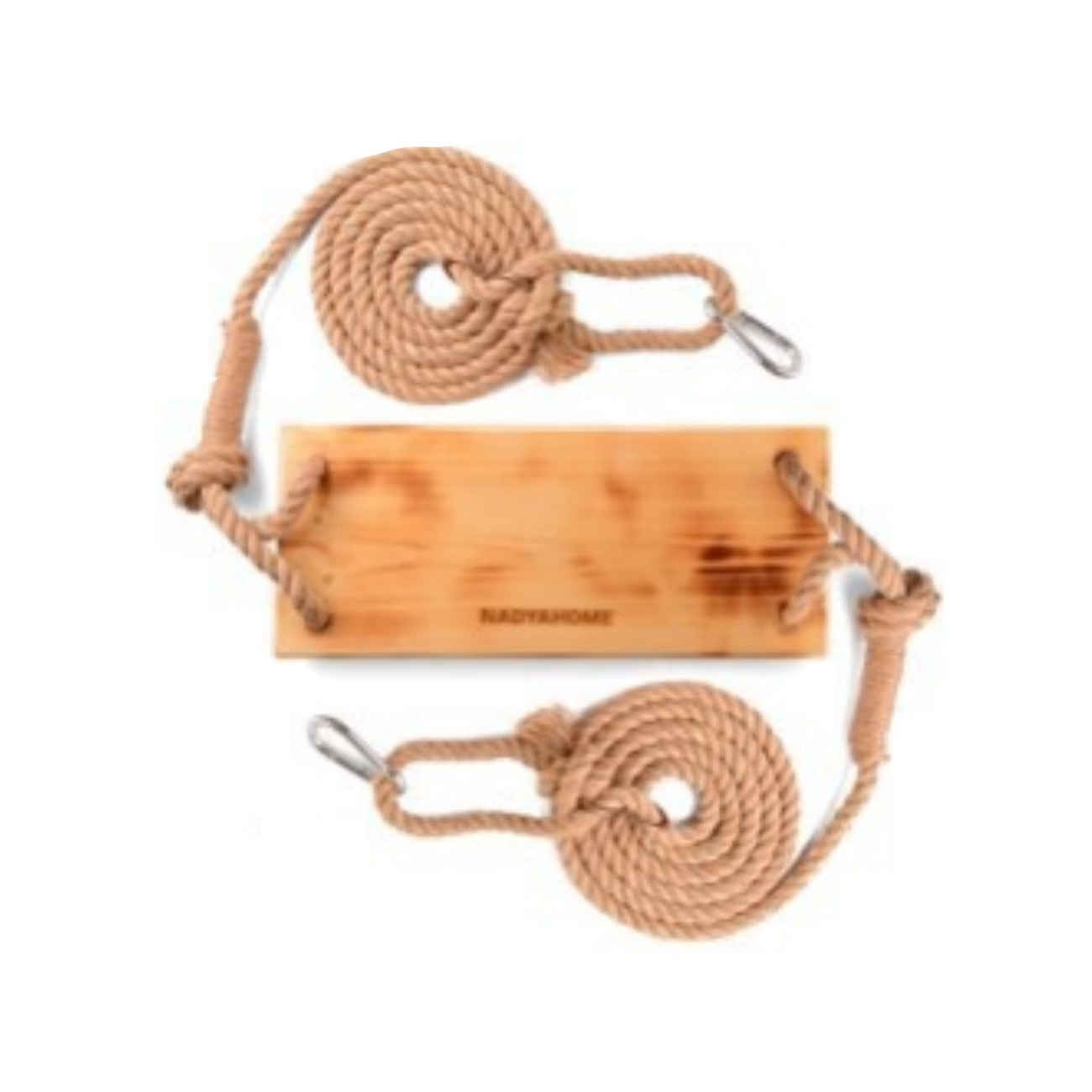 Price and Buy Simple Wooden Seat Swing – Solid Timber & Rope for Kids (Ages 3–12)_690383877bb84.jpeg Price and Buy Simple Wooden Seat Swing – Solid Timber & Rope for Kids (Ages 3–12) - Image 4