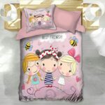 Price and Buy Single Bedding Set for Kids – 4 Pieces, Little Girl Theme