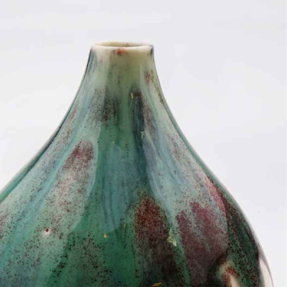 Price and Buy Single Stem Pottery Vase – Handmade & Aesthetic Gift with Drip Glaze Design - Image 3