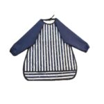 Price and Buy Sleeved Baby Bib – Protect Their Clothe with Stripes Design