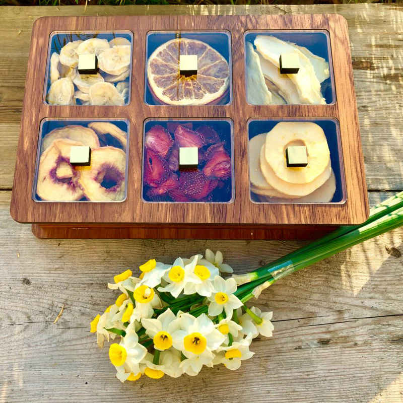 Price and Buy Slimi Edition Wooden Tea Bag Box with Storage Chests - Image 4