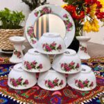 Price and Buy Small Nostalgic Red Rose Porcelain Bowl – Perfect for Home and Entertaining (Set of 6) - Image 3