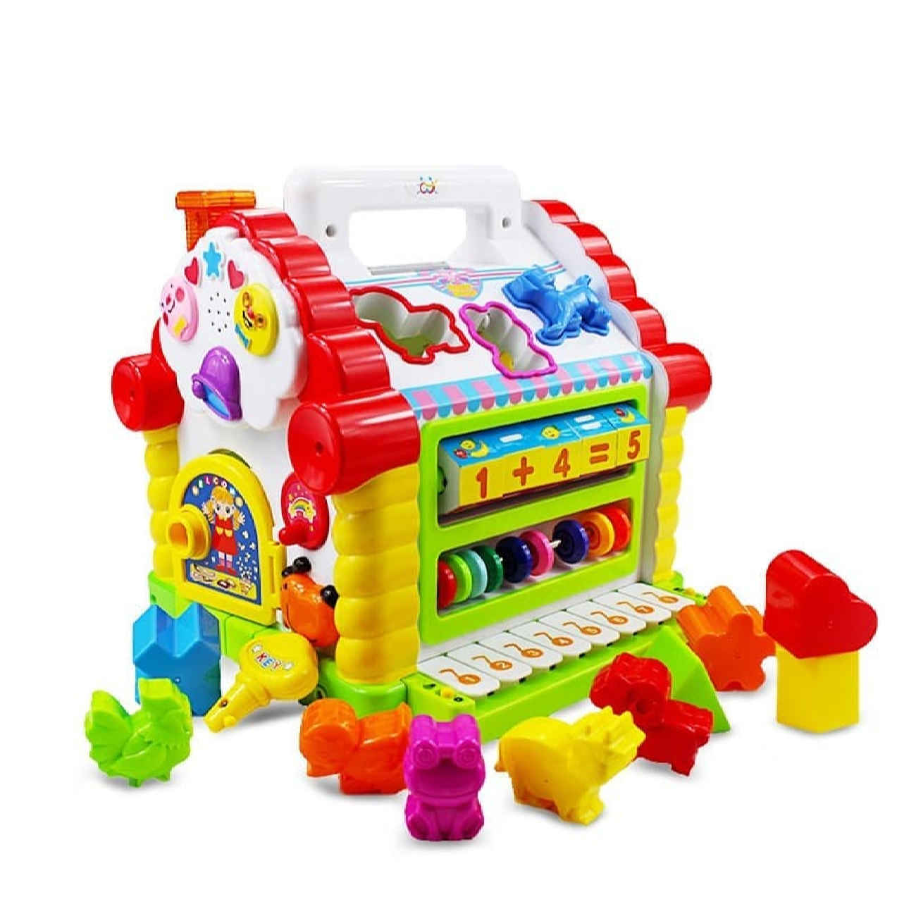 Price and Buy Smart Sorting Toy – Learn Shapes & Colors with House Design for Kids_6903a70a10ec0.jpeg Price and Buy Smart Sorting Toy – Learn Shapes & Colors with House Design for Kids - Image 1