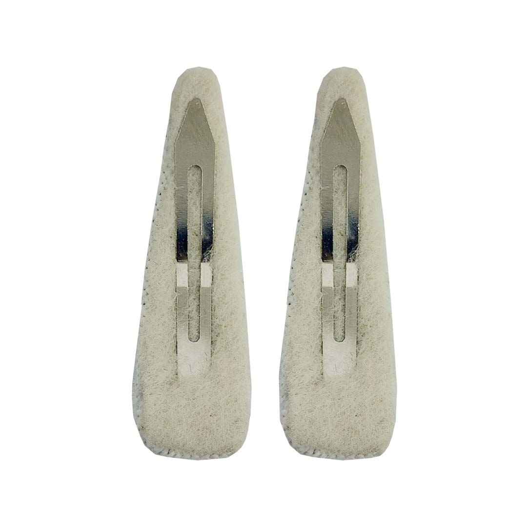 Price and Buy Snap Hair Clip Set with Hand-Embroidered Rabbit Design - Image 3