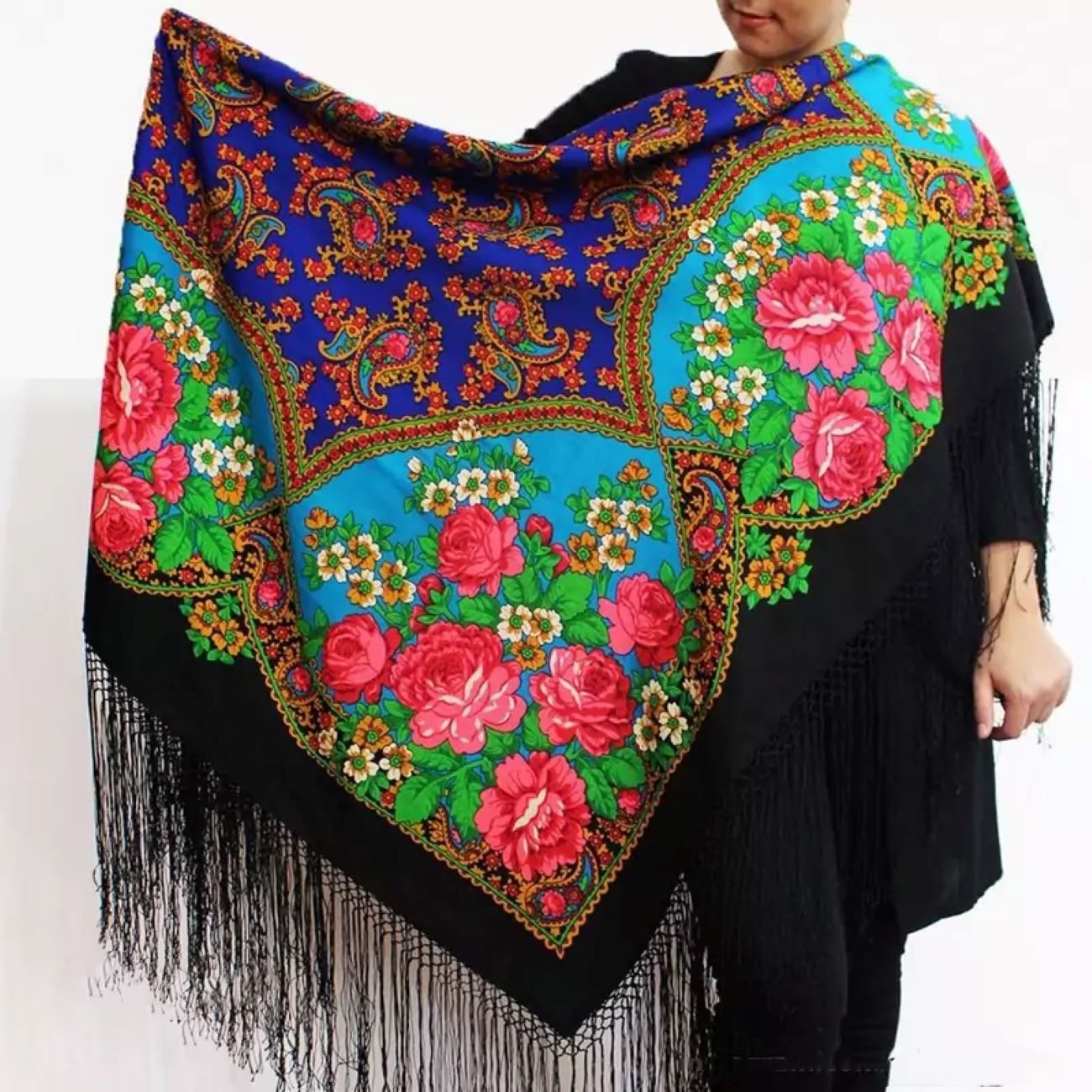 Price and Buy Soft and Stylish Long 100% Wool Turkmen Scarf for Ultimate Warmth and Elegance