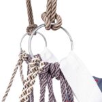 Price and Buy Soft Fabric Indoor & Outdoor Baby Swing – Includes Carry Bag & Secure Harness - Image 3