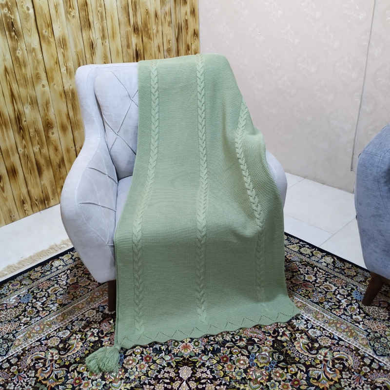 Price and Buy Soft & Light Knitted Throw for Sofa & Bed Model Azin - Image 5