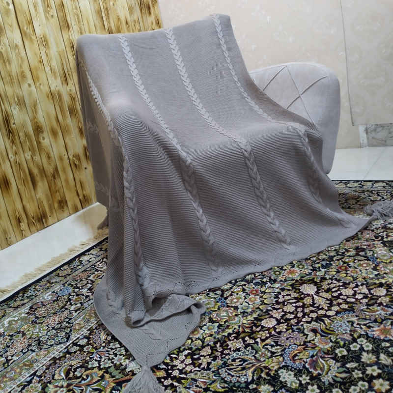 Price and Buy Soft & Light Knitted Throw for Sofa & Bed Model Azin - Image 6