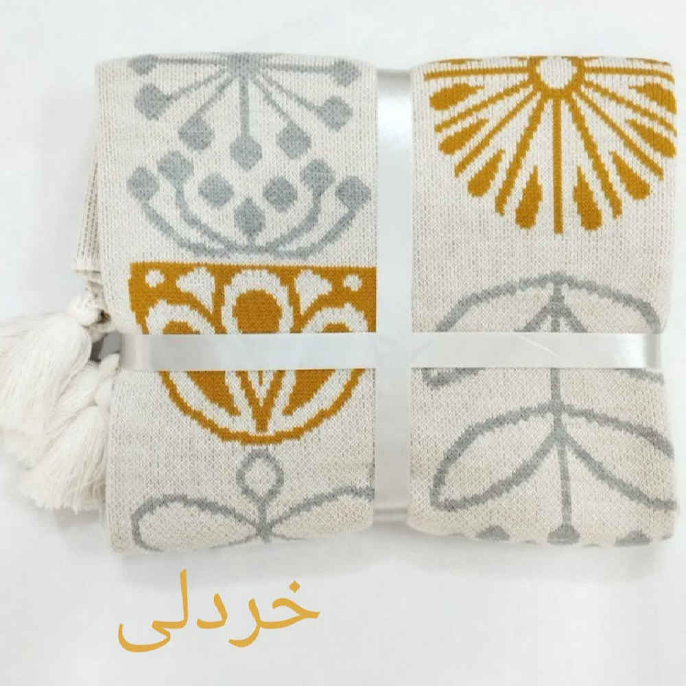Price and Buy Soft & Light Knitted Throw for Sofa & Bed Model Ghasedak - Image 5