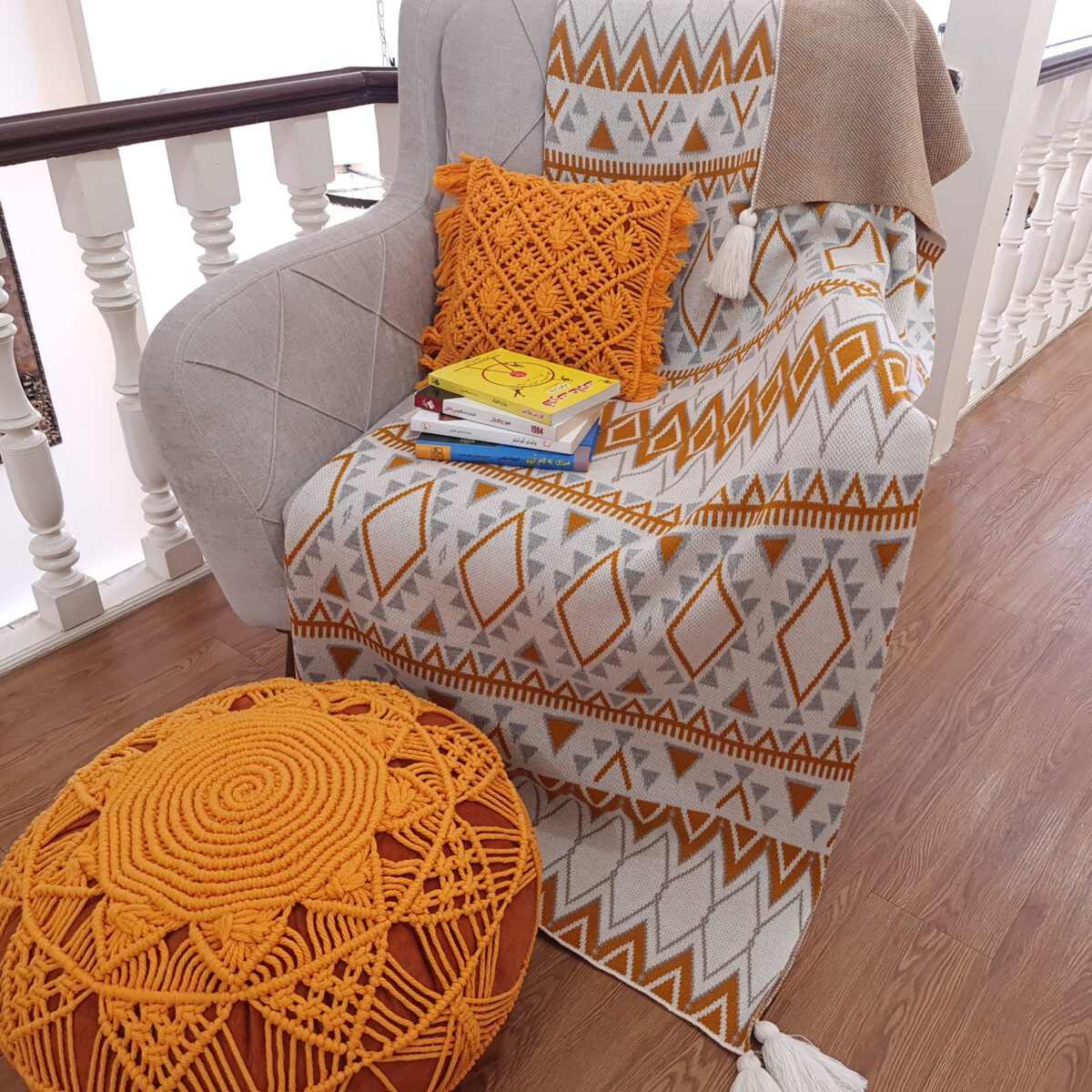 Price and Buy Soft & Light Knitted Throw for Sofa & Bed Model Jina