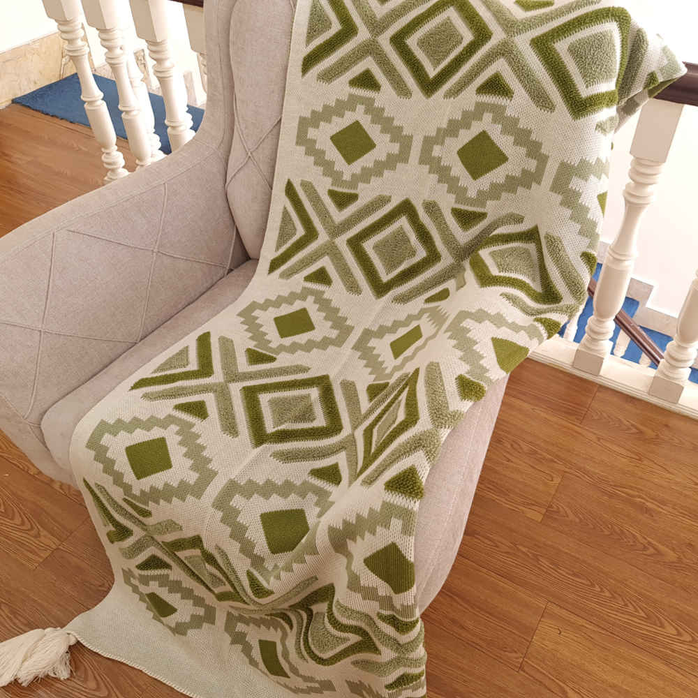 Price and Buy Soft & Light Knitted Throw for Sofa & Bed Model Punch - Image 8