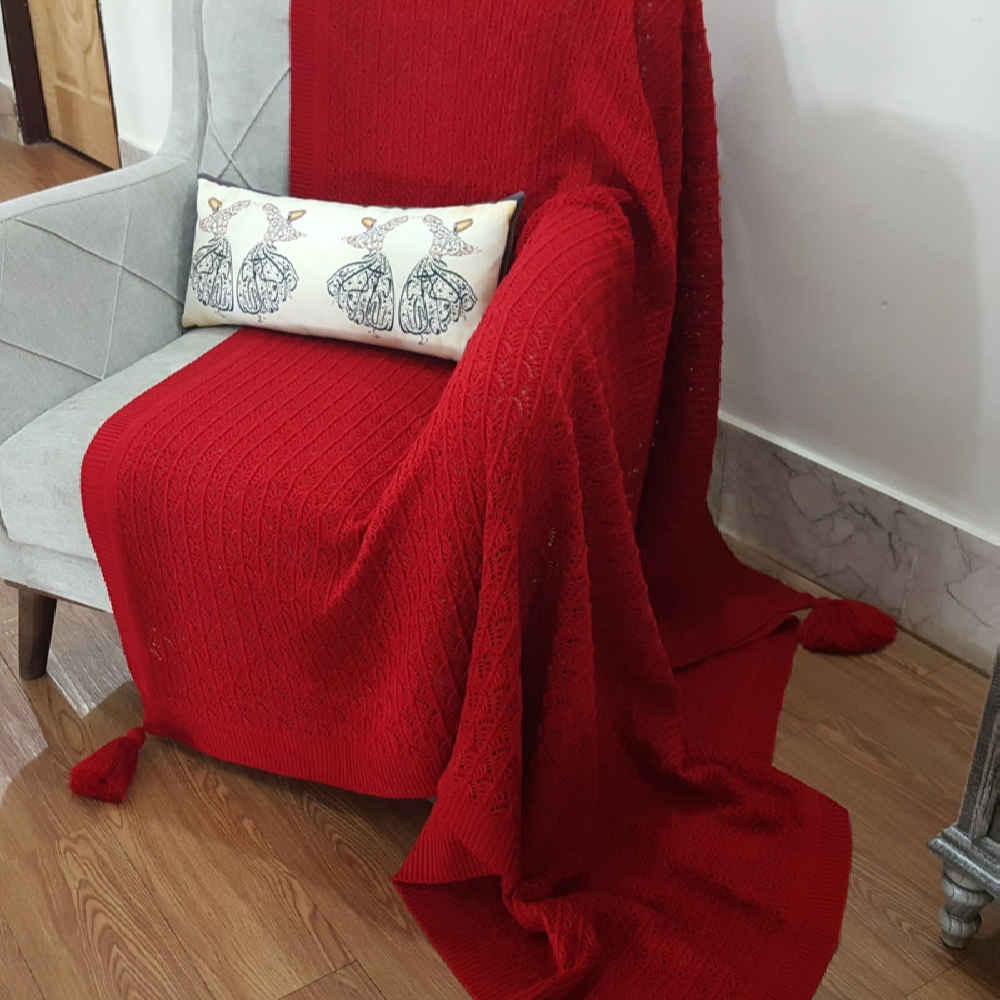 Price and Buy Soft & Light Knitted Throw for Sofa & Bed Model Tavoos - Image 5