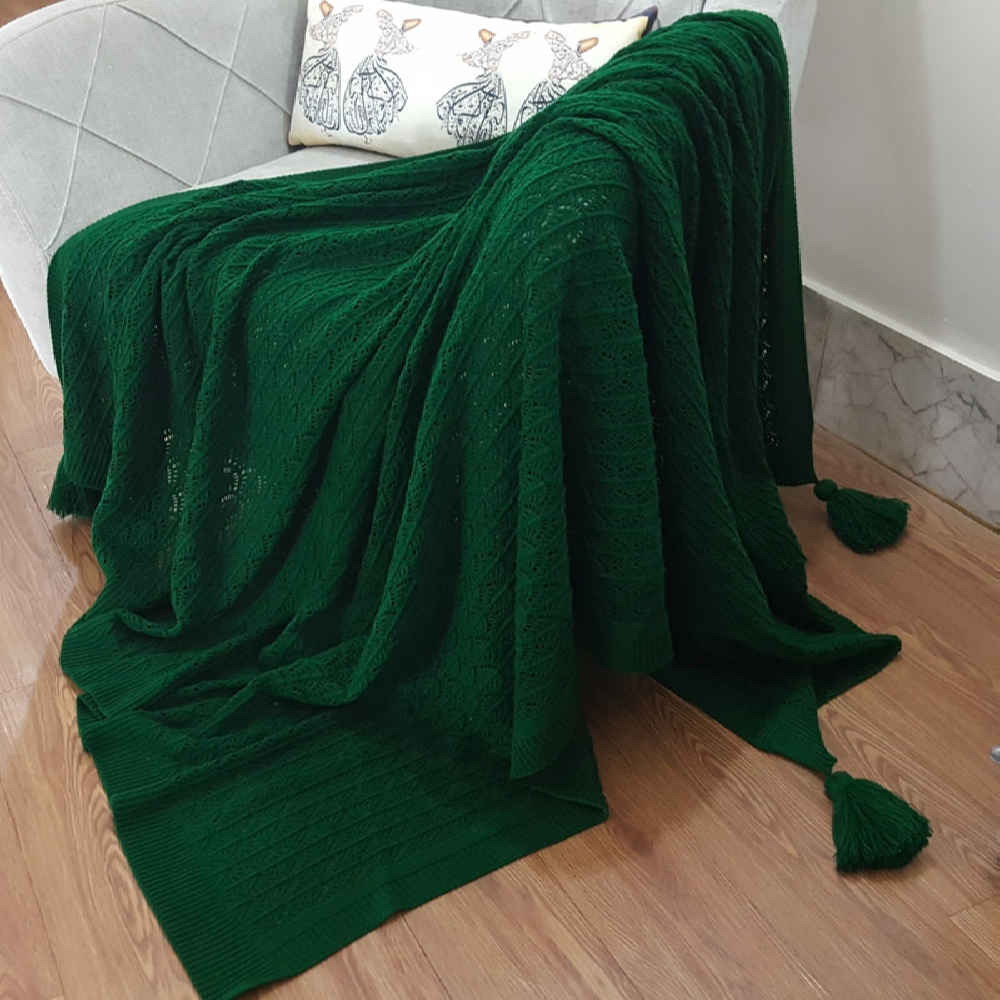 Price and Buy Soft & Light Knitted Throw for Sofa & Bed Model Tavoos - Image 6
