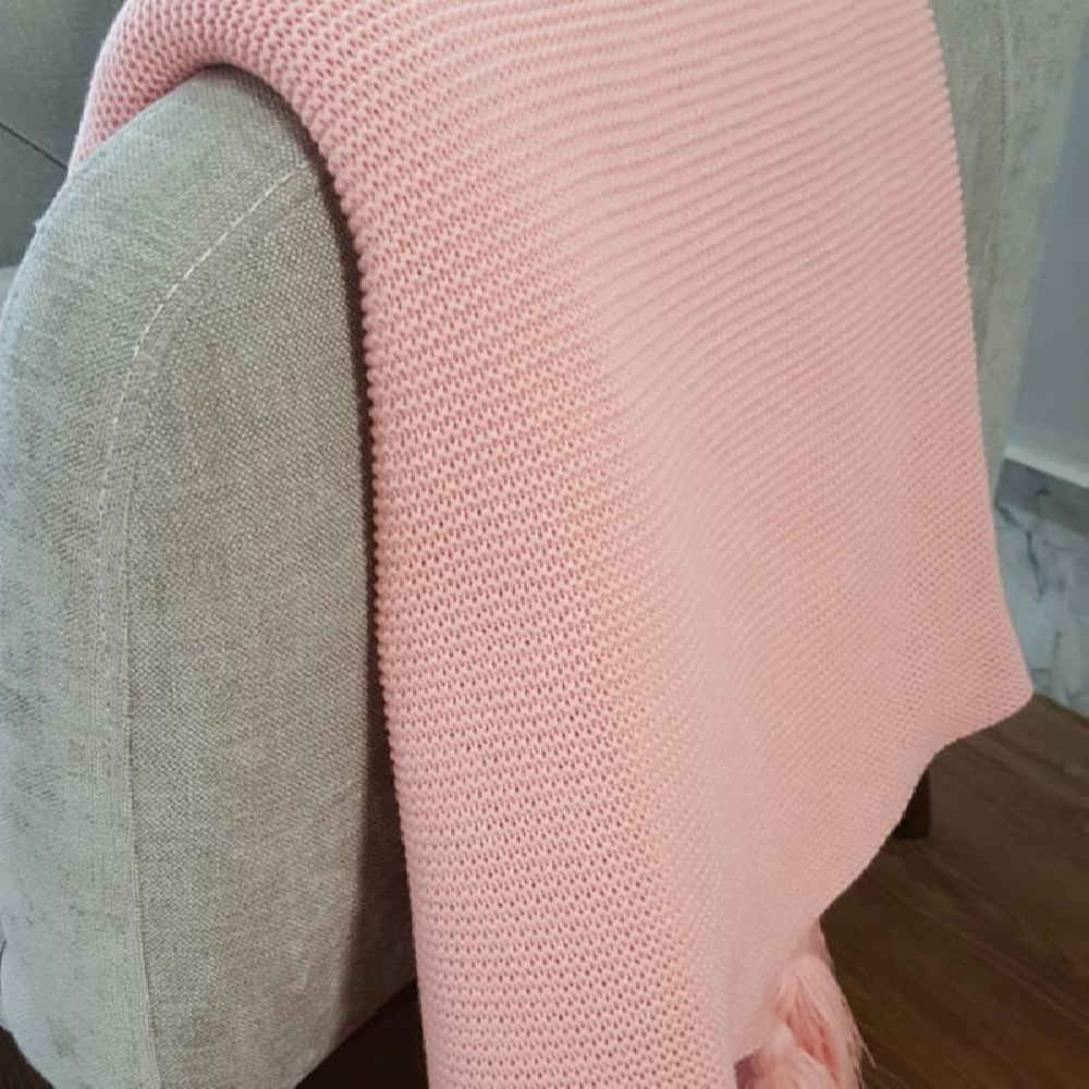 Price and Buy Soft & Light Plaid Knitted Throw for Sofa & Bed Model Classic - Image 3