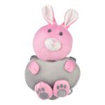Price and Buy Soft Plush Baby Head Protector – Cute Pink Bunny Design for Newborns - Image 5