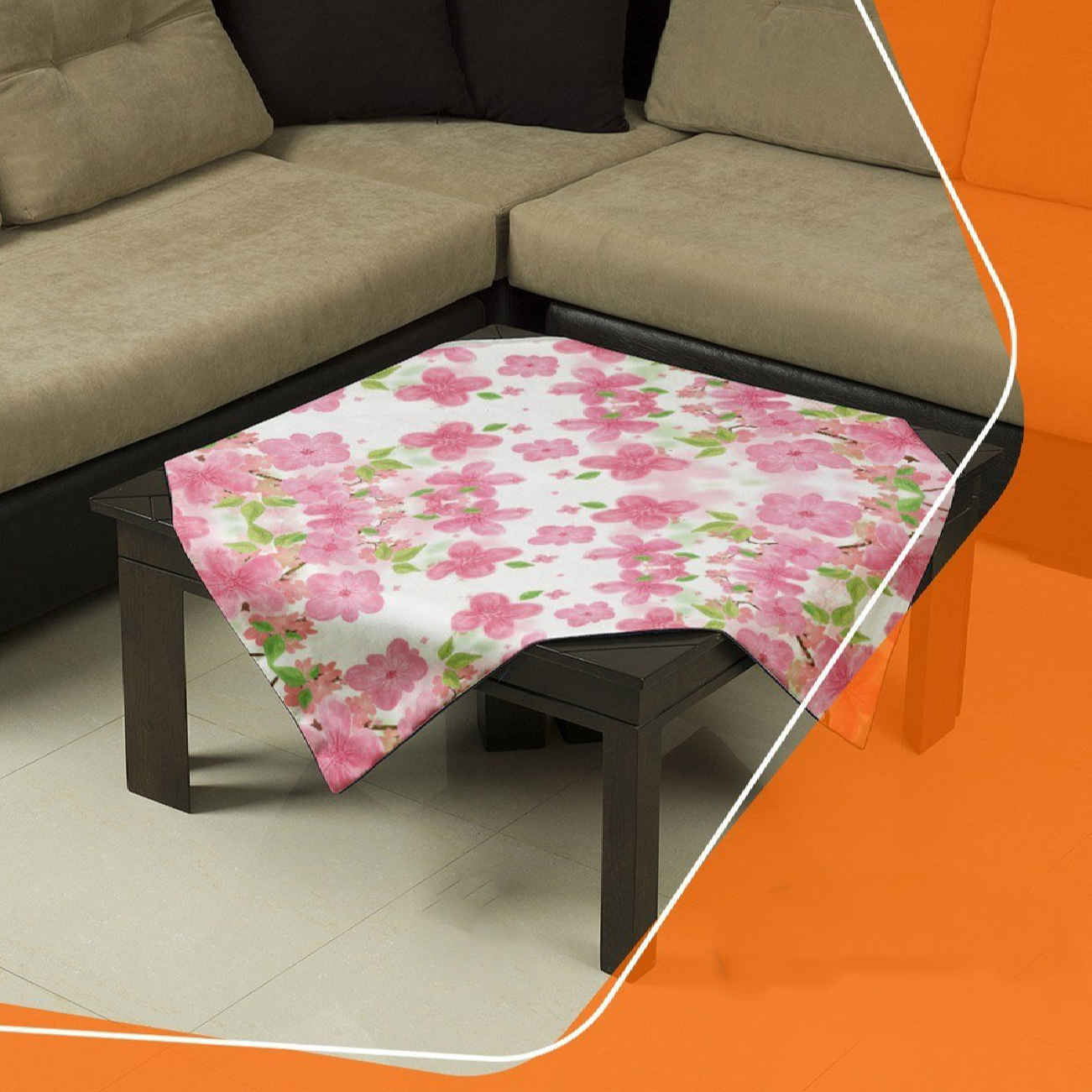 Price and Buy Soft & Sophisticated – Pink Floral Velvet Tablecloth for Home Decor_69020eb2572fe.jpeg Price and Buy Soft & Sophisticated – Pink Floral Velvet Tablecloth for Home Decor - Image 1