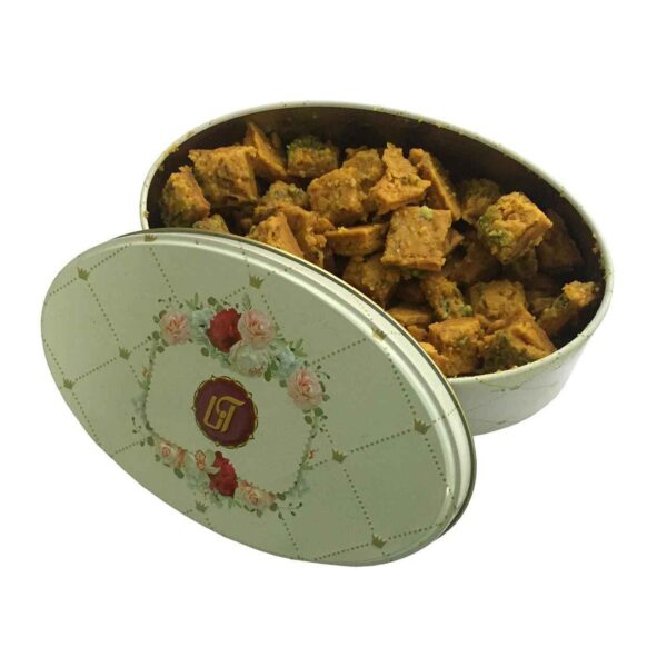 Price and Buy Sohan Qom Pieces – Traditional Pistachio with Saffron-Rosewater Persian Toffee 420 gr (2 Packs)_68f5167357c35.jpeg Price and Buy Sohan Qom Pieces – Traditional Pistachio with Saffron-Rosewater Persian Toffee 420 gr (2 Packs)