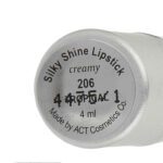 Price and Buy Solid Lipstick Silky Shine by My – Shade Number: 206 - Image 7