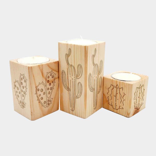 Price and Buy Solid Wooden Cube Tealight Holder Set of 3 / Cactus_68fc0355f3289.jpeg Price and Buy Solid Wooden Cube Tealight Holder Set of 3 / Cactus