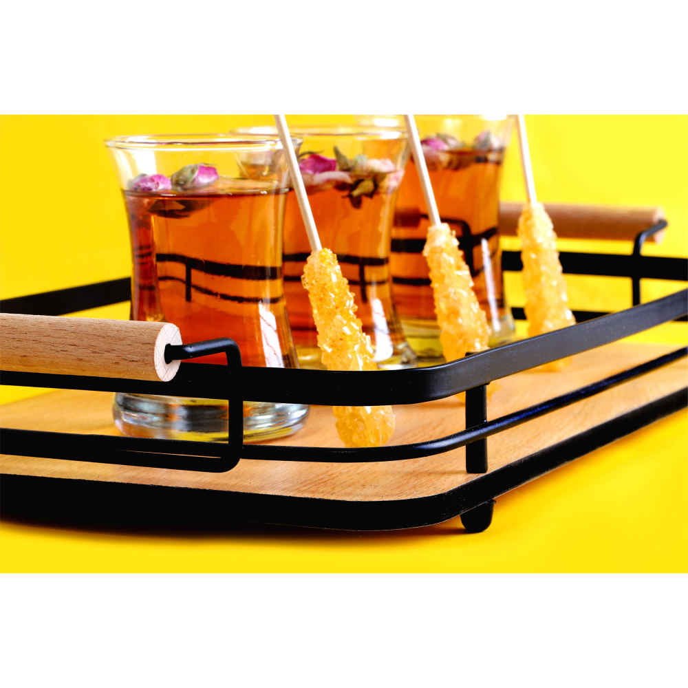 Price and Buy Solikala Tea Tray – Unique Wooden Style for Tea, Coffee & Snacks - Image 4