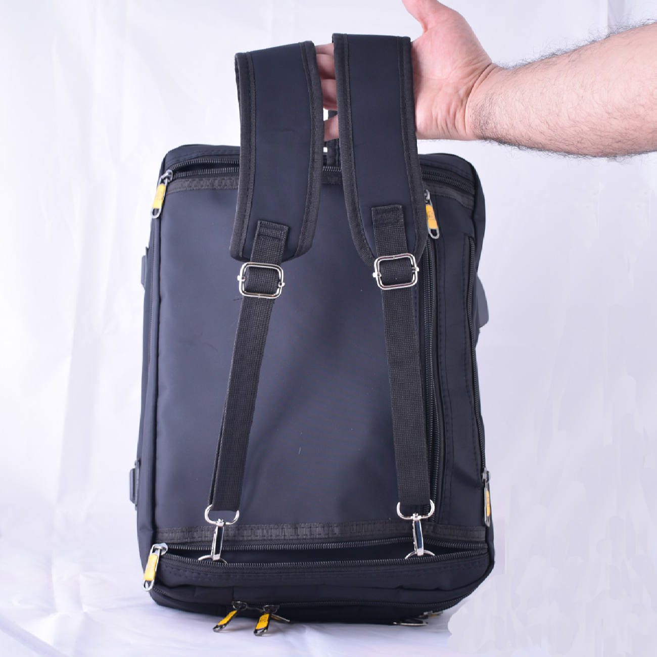 Price and Buy Spacious Leather Briefcase Fits 13-15 Inch Laptops Model A-70 - Image 4