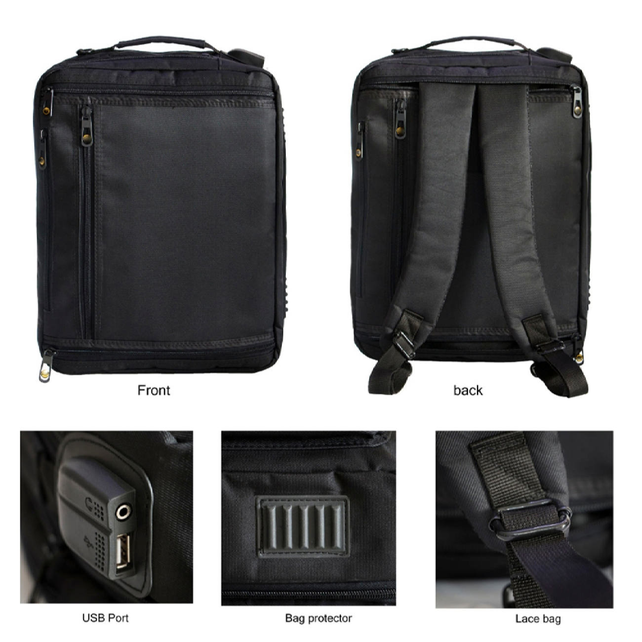 Price and Buy Spacious Leather Briefcase Fits 13-15 Inch Laptops Model A-70 - Image 10