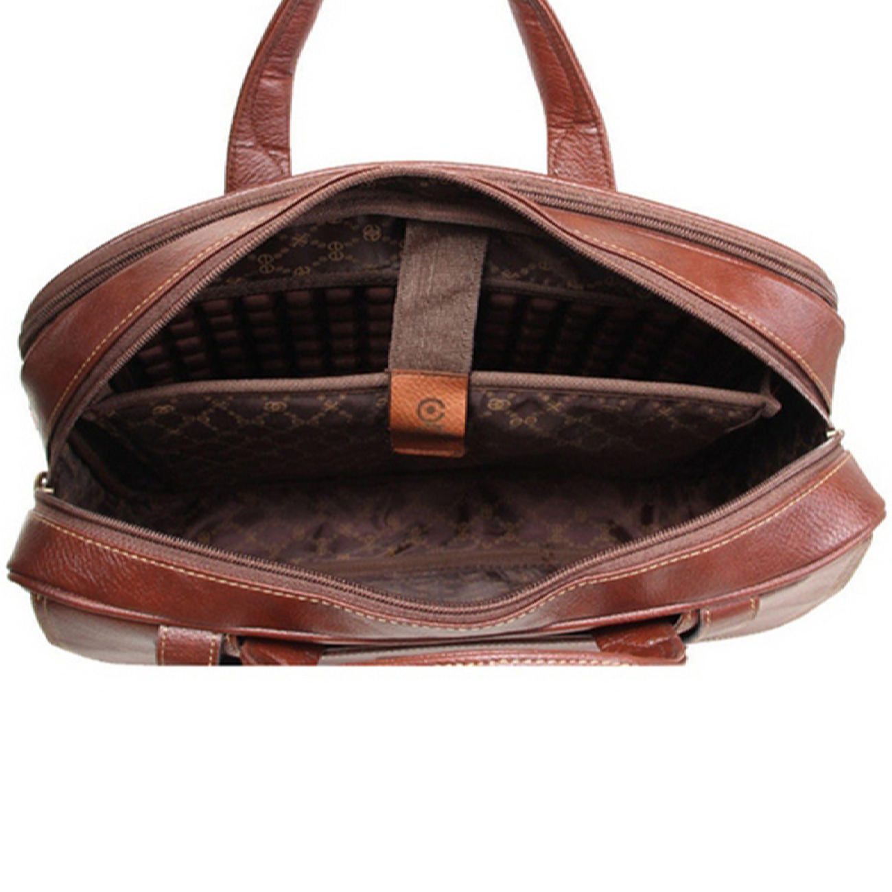 Price and Buy Spacious Leather Briefcase for 13-15 Inch Laptops – MA1-96 - Image 4