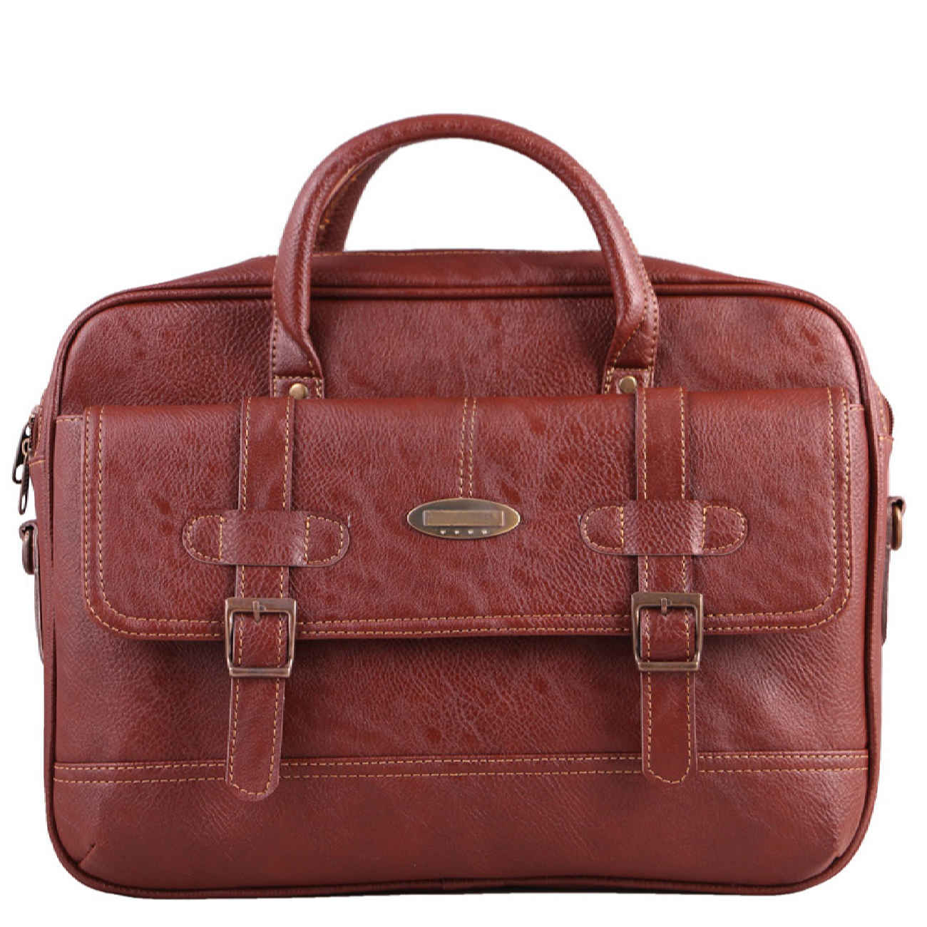 Price and Buy Spacious Leather Briefcase for 15-17 Inch Laptops – MJ-20 - Image 10