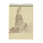 Price and Buy Sphinx Design Sketchbook for Artists Inspired by Ancient Egypt – 60 Page