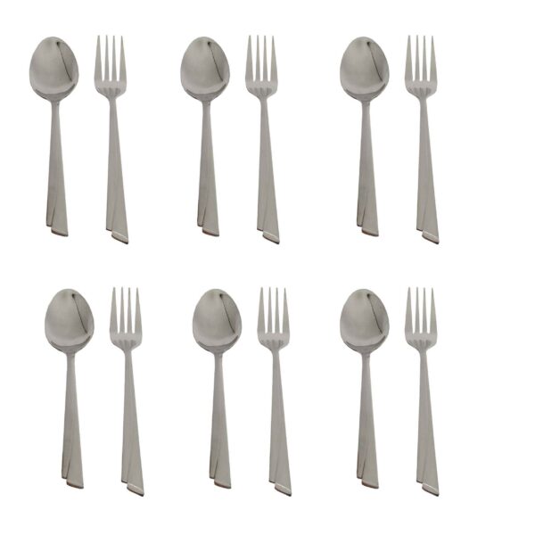 Price and Buy Spoon and Fork Flatware Set Dishwasher Safe 12 Pcs Model Sana_68fe517341f79.jpeg Price and Buy Spoon and Fork Flatware Set Dishwasher Safe 12 Pcs Model Sana