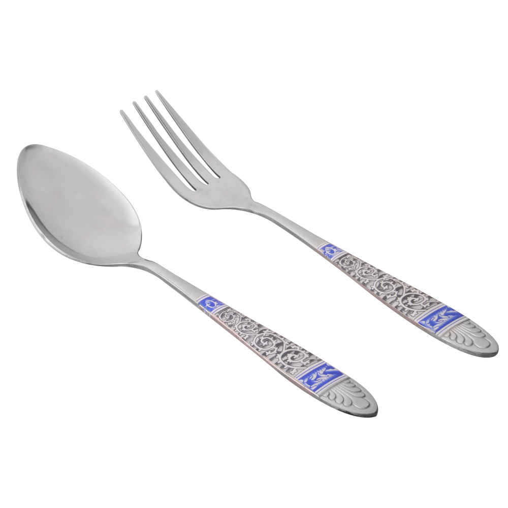 Price and Buy Spoon and Fork Flatware Set Dishwasher Safe – Set of 12