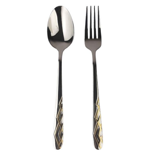 Price and Buy Spoon and Fork Flatware Set Golden Design 12 Pcs Model Linear_68fe507fda249.jpeg Price and Buy Spoon and Fork Flatware Set Golden Design 12 Pcs Model Linear